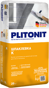 PLITONIT К Шпаклевка на цементной основе